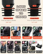 SEVEN SPARTA Car Seat Tray for Kids Fit 2.8"-3.2"Cup Holders for Snack - Image 3