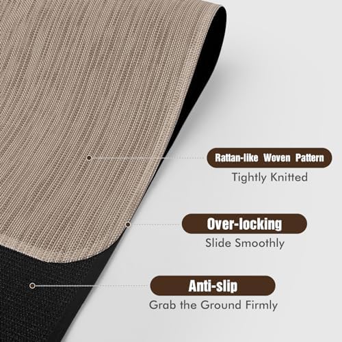 Blvornl Office Chair Mat for Hardwood Floor, Computer Chair Mat - Image 3