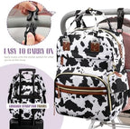 Tuwubi Diaper Bag Backpack, Baby Essentials Travel Tote Bag - Image 5