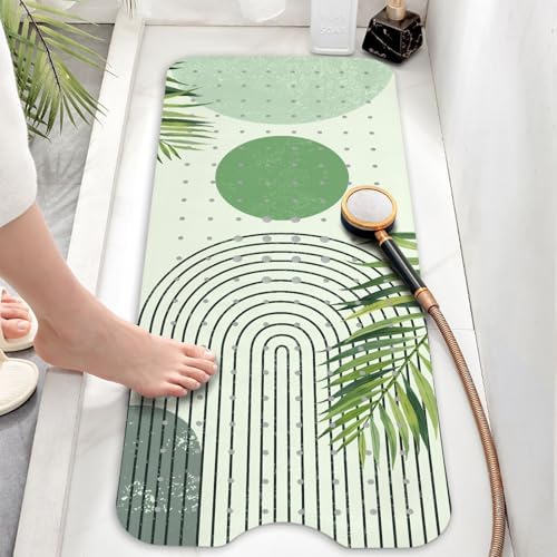 Bathtub Mat Non Slip, Bohemia Extra Long Bath tub Mat Shower Floor Mat - Image 6