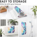 Bathtub Shower Mat 40X16 Inch, for Toddler, Sea Coral - Image 7