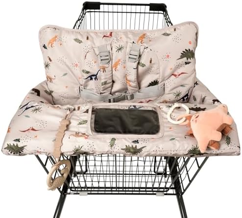 Shopping Cart Cover for Baby 2 in 1 High Chair Covers for Restaurant by HALAAVAUVA