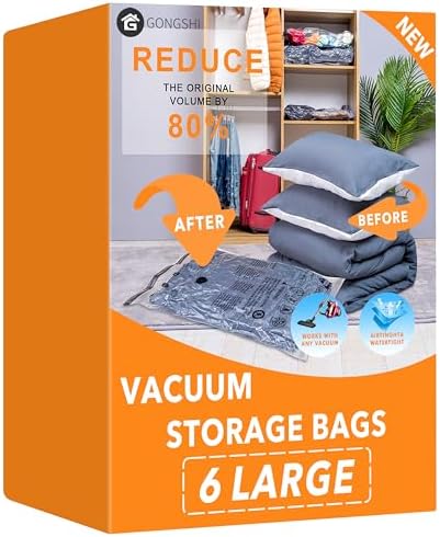 GONGSHI Vacuum Storage Bags for Clothing by GONGSHI