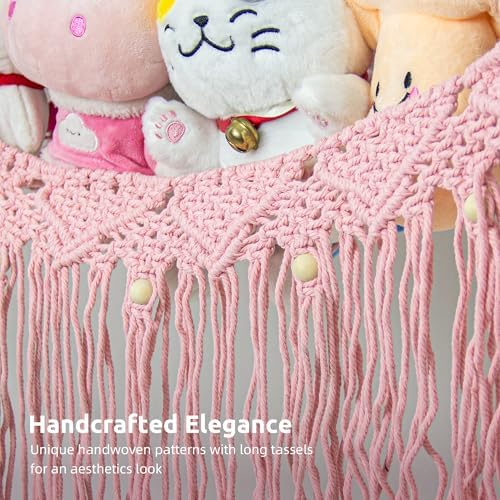Large Stuffed Animal Hammock, Stuffed Animal Storage Toy Hammock Net - Image 3