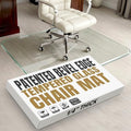 Tempered Glass Office Chair Mat by ClearlyInnovative