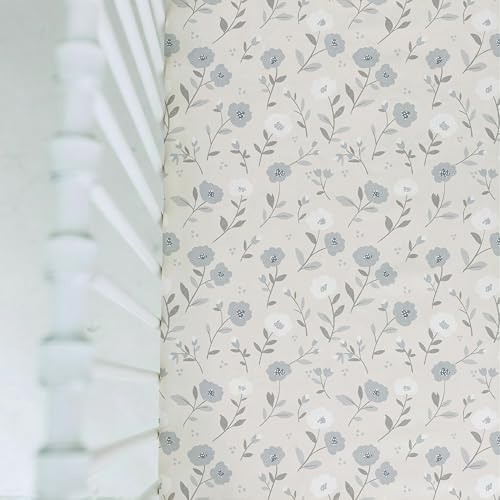 Sorrel + Fern Baby Crib Sheets Neutral, Fitted 2-Pack - Image 6