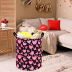 MAIZMZ Girls Storage Basket Kids Hamper Storage Bins Organizer Toy Box Large - Image 6