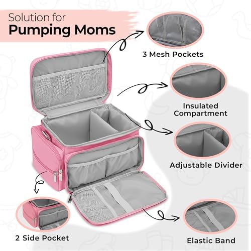 Breast Pump Bag Fit for Spectra S1 and S2, Pumping Bag - Image 5