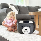CherryNow Large Baby Basket for Gifts Empty, Cute Bear Design - Image 5