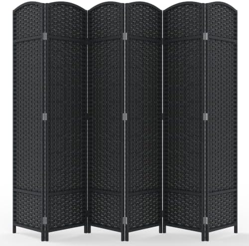 JOSTYLE Outdoor Privacy Screen 6-Panel Folding Room Divider Space Partition by Jostyle