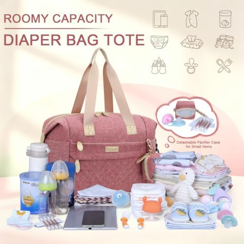Pritent Diaper Bag Tote Waterproof Maternity Baby Bags - Image 3
