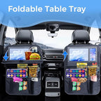 Backseat car organizer, 9 storage pockets, car organizer - Image 2