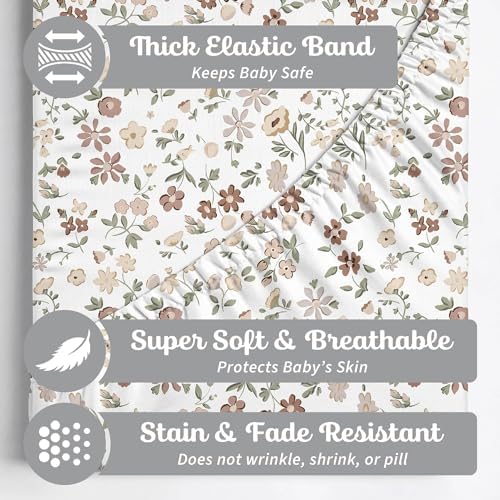 Sorrel + Fern Baby Changing Pad Cover - Image 4