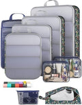Veken 9/11 Set Compression Packing Cubes by Veken