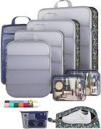 Veken 9/11 Set Compression Packing Cubes by Veken
