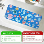 Bath Tub Shower Mat Non Slip Kids Bathtub Mat Anti Slip Baby Bath Mat - Image 7
