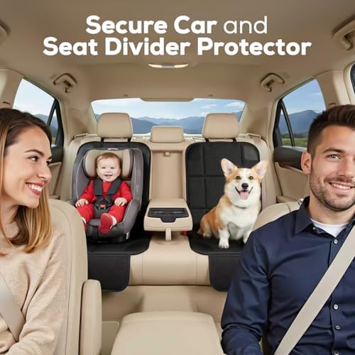 VLM Car Seat Protector for Child Car Seat, 600D Waterproof Padded Cover - Image 7