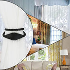 Magnetic Curtain Tiebacks Rope Decorative Holdbacks - Image 6