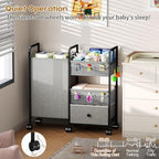 Cidaziya 2In1 Baby Diaper Caddy Organizer - Image 6