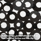 WELTRXE Oval Bathtub Mat Non Slip, Shower Mat - Image 4