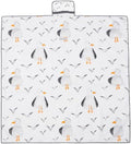 High Chair Mat, Water Resistant and Machine Washable, Cute Cartoon Seagull Bird by Warmself