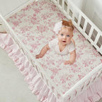 Brandream French Country Toile Crib Bedding Set - Image 2