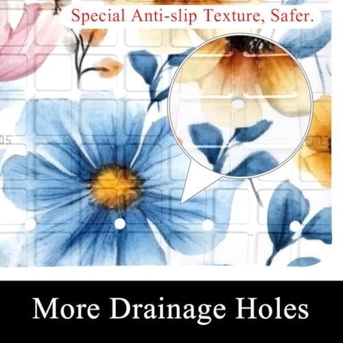 Baby Bath Mat Non Slip 26.8"x15.1" Bathtub Mat - Image 2