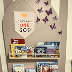 The 10 Commandments Sign-God's Rules-Bible Verse Decor-Pennant Flag Gifts - Image 3