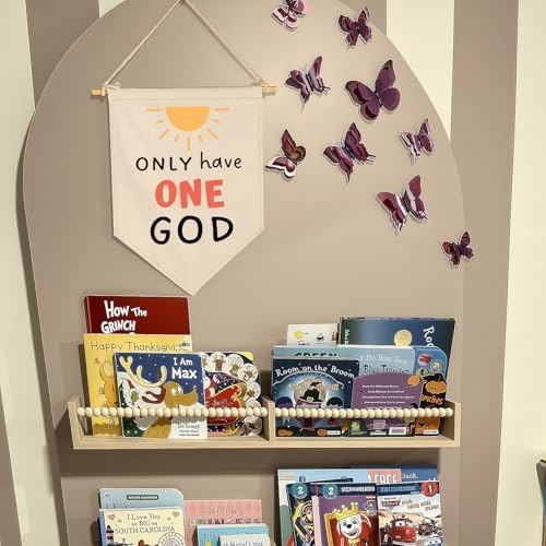 The 10 Commandments Sign-God's Rules-Bible Verse Decor-Pennant Flag Gifts - Image 3