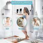 Leaves Square Anti Slip Shower Mats - Image 6