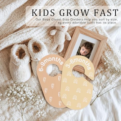 slapaflife Baby Closet Dividers, Double-Sided Cute Design Baby Clothes Dividers - Image 7