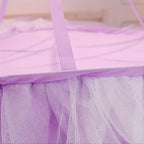 VETHIN Double Layer Princess Round Dome Canopy Bed Curtain - Image 6