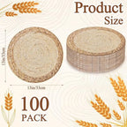 Sinmoe 100 Pcs Disposable Paper Placemats Bulk - Image 2