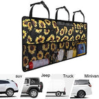 Femuar Car Trunk Organizer, Large Capacity Backseat Organizer, Collapsible - Image 5