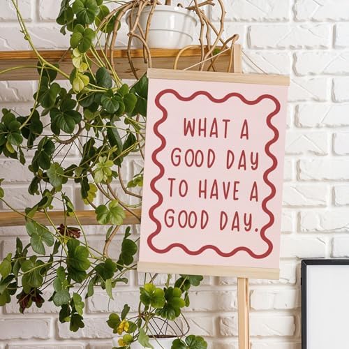 DNEULYR Pink Motivational Wall Art Poster, Inspirational Wall Decor, What a - Image 4