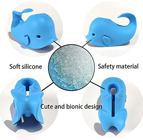 Faucet Cover Bathtub Baby Whale Spout Cover Soft and Safety - Image 3
