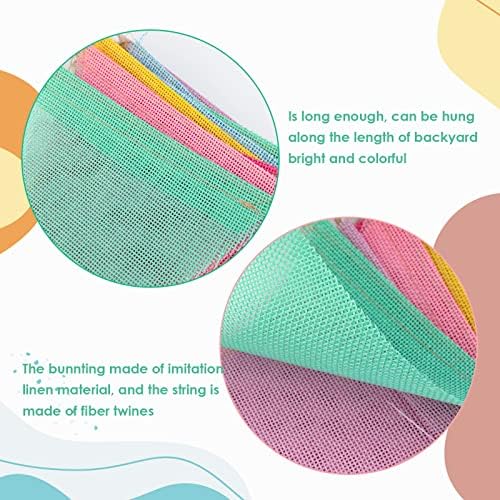 G2PLUS Bunting Banner, Triangle Flag Garland, Pennant Banner Flags - Image 3