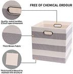 Posprica 3X Thicker Storage Bins Storage Cubes, 13×13 Fabric Storage Boxes - Image 3