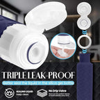Silevoler Travel Bottles for Toiletries, TSA-Approved Travel Size Container - Image 5