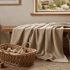 Muslin Swaddle Blankets for Newborn, 3 Pack Breathable Soft Receiving Blanket - Image 6