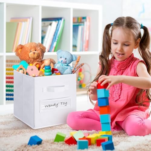 13x13x13 storage cube bins Fabric storage cubes - Image 5