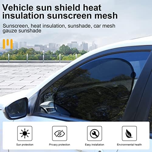 Moly Magnolia 5PCS UV-Blocking Car Window Sunshades - Image 4