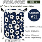 FXOLCSHE Laundry Hamper, Football Soccer Basket Kids Storage Basket, Kids Gift - Image 7