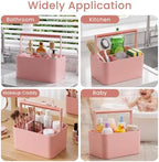 Pink Shower Caddy Portable: Plastic Bathroom Caddy Organizer - Image 6