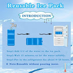 3 Pack Breastmilk Ice Pack, Reusable Ice Packs - Image 4