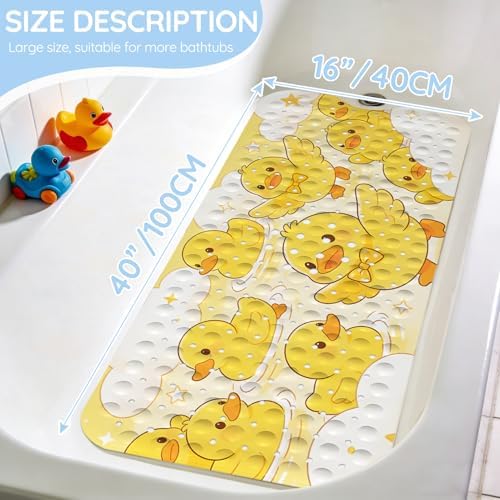 Kids Bathtub Mat, Non Slip Cartoon Bath Mat - Image 2