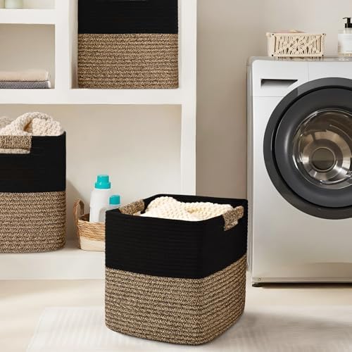 12 Inch Storage Cubes, 3 Pack Cube Storage Bins - Image 4
