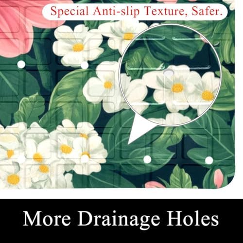 Non Slip Bathtub and Shower Mat 26.8x15.1 inch, Bath Mat - Image 2