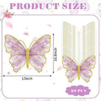 Harloon 50 Pcs Butterfly Paper Placemats - Image 2