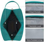 Narwey Travel Toiletry Bag for Women, Dopp Kit Men, Medicine Bag - Image 5